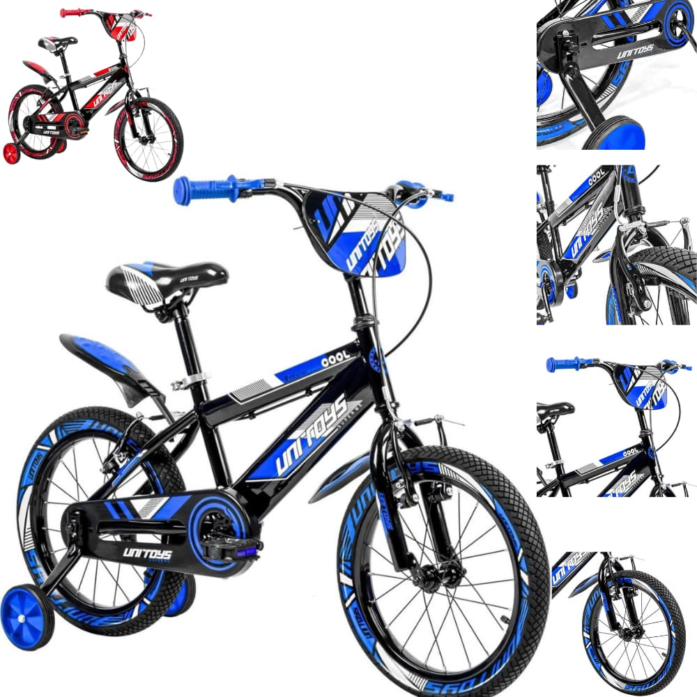 Bicicleta Infantil Pro Aventura Bike Aro 16 Com Rodinhas Criança Menino Menina Freios V-brake