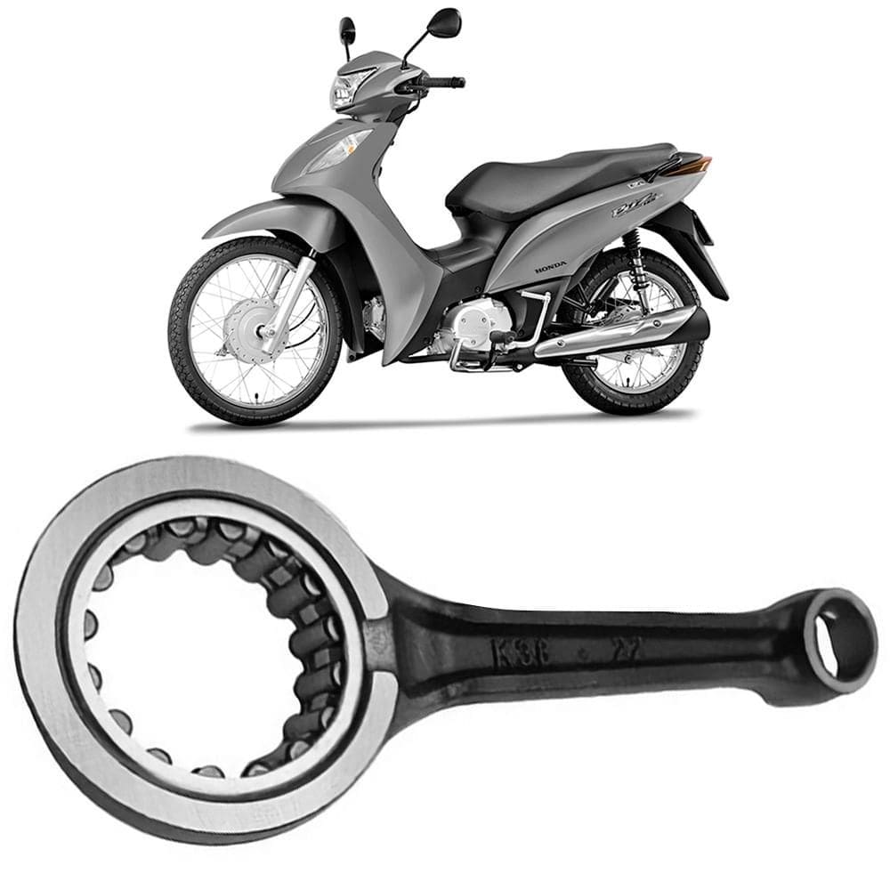 Biela Motor Biz 125 2006 a 2010 Pino 13mm Vini-Controlflex