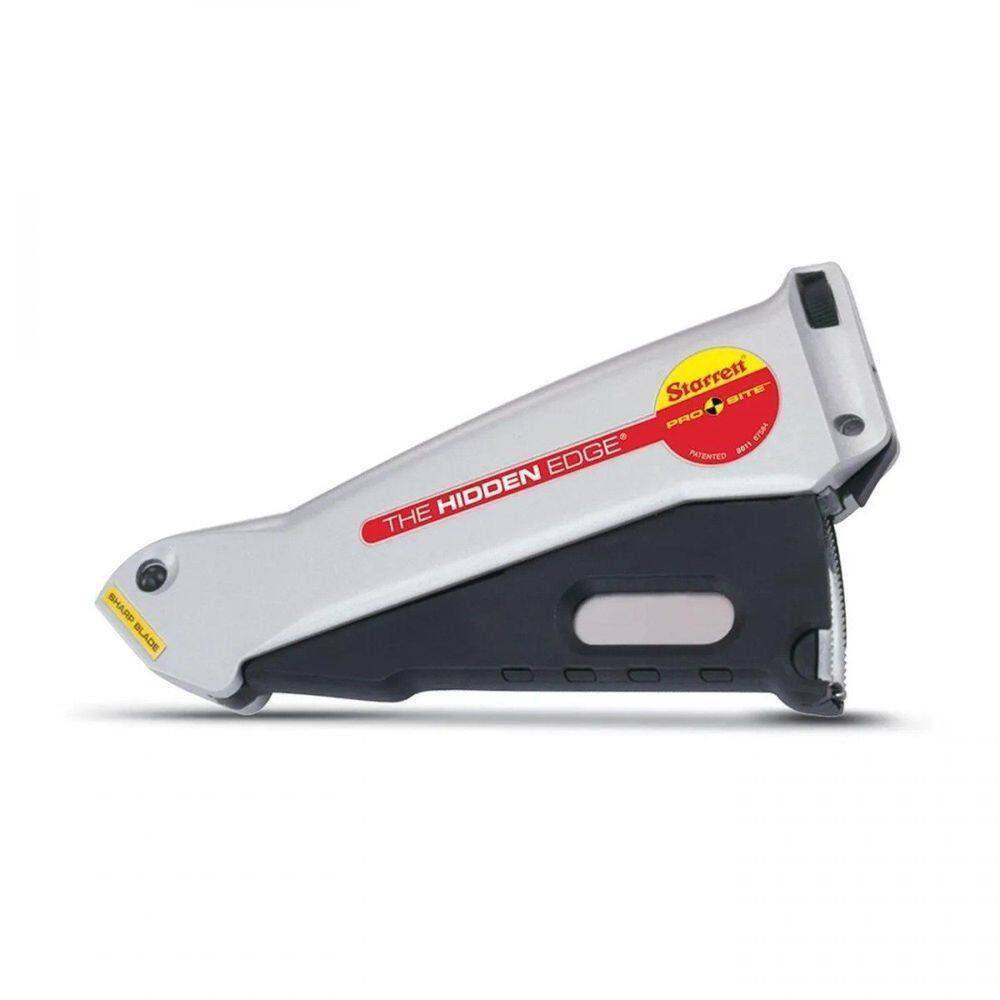 Estilete Trapezoidal 18mm Hidden Edge Cabo Metalizado S011 Starrett