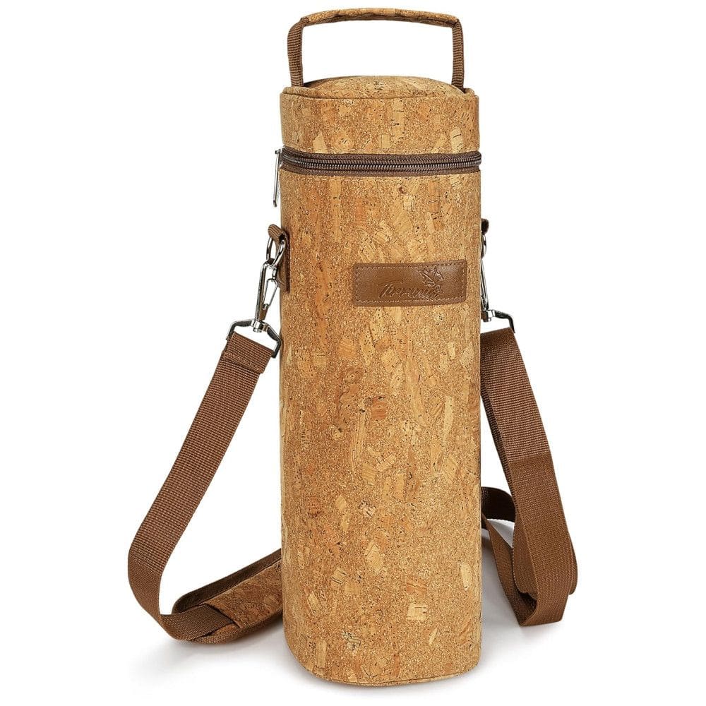 Bolsa Térmica para Transporte de Garrafa de Vinho Tirrinia, com Alça de Ombro - Ideal para Piqueniques, Festas e Restaurantes