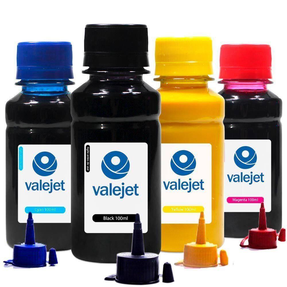Kit 4 Tintas Sublimáticas Para Epson L375 | L-375 Bulk Ink Cmyk 100ml Valejet