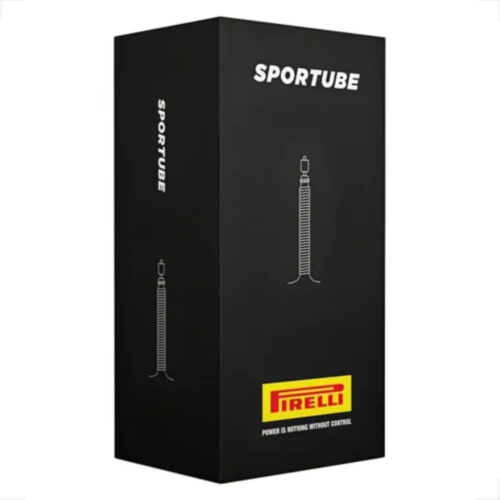 Câmara De Ar 700 X 23 / 30 Presta bico fino 60mm Pirelli Sportube Bicicleta Road Speed estrada