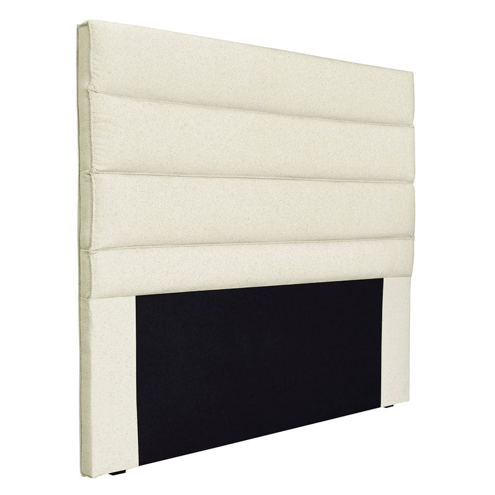 Cabeceira Cama Box Solteiro 90cm Vera Linho Rústico - Loja Sheep