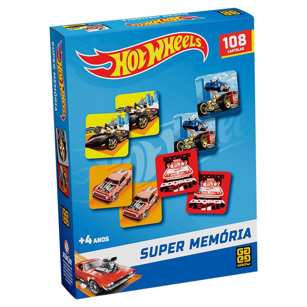 Supermemoria Hotwheels