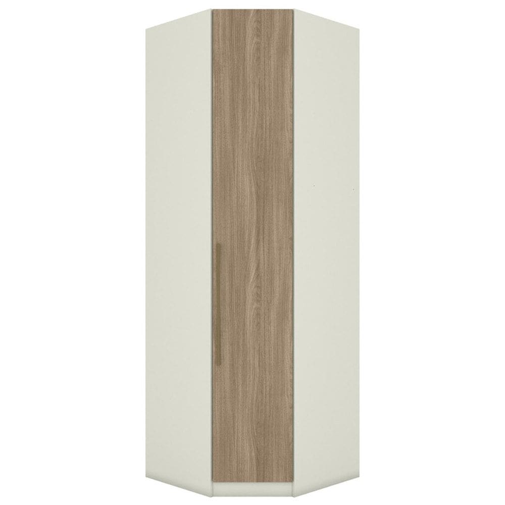 Canto Obliquo Modulado 1 Porta 241x82 cm Seletto Areia Jequitiba Henn