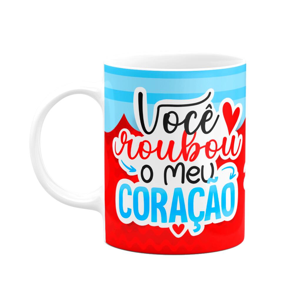 Caneca Namorados - Você roubou meu coração