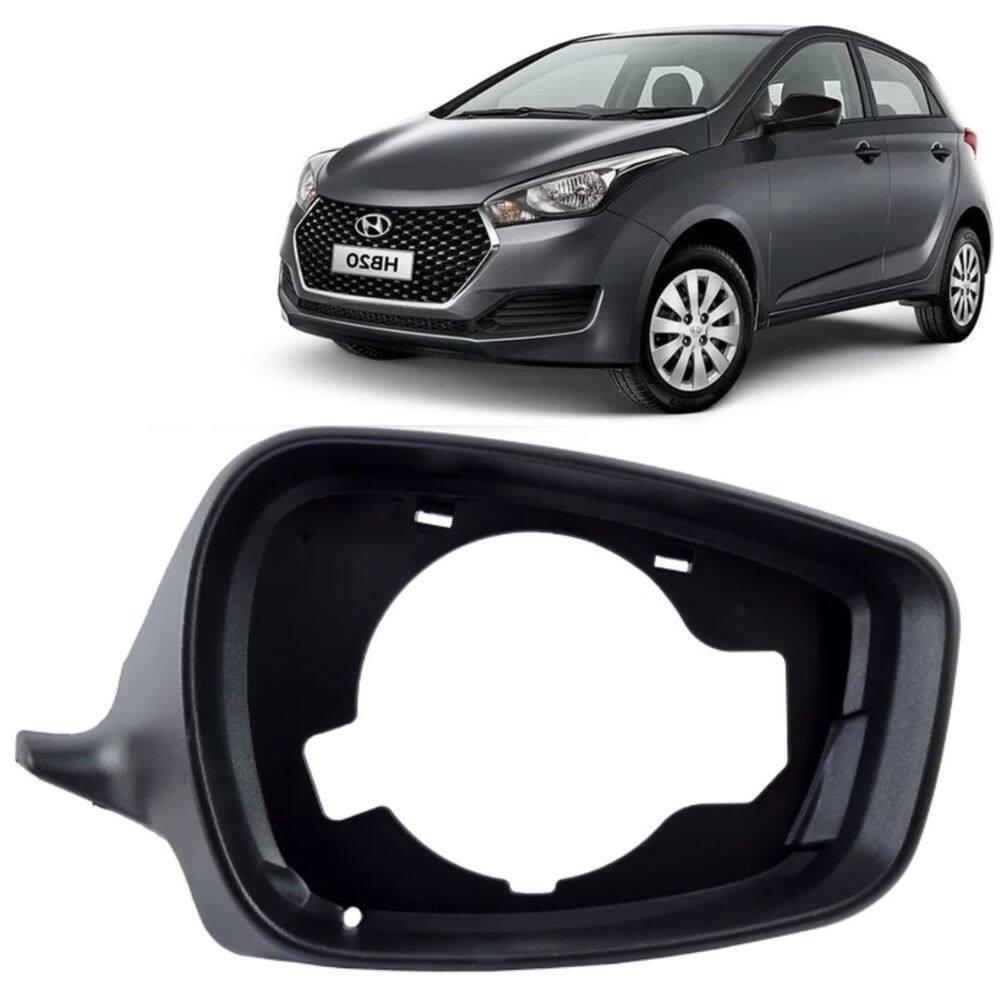 Aro Moldura Retrovisor Hb20 2012 A 2019 Lado Direito
