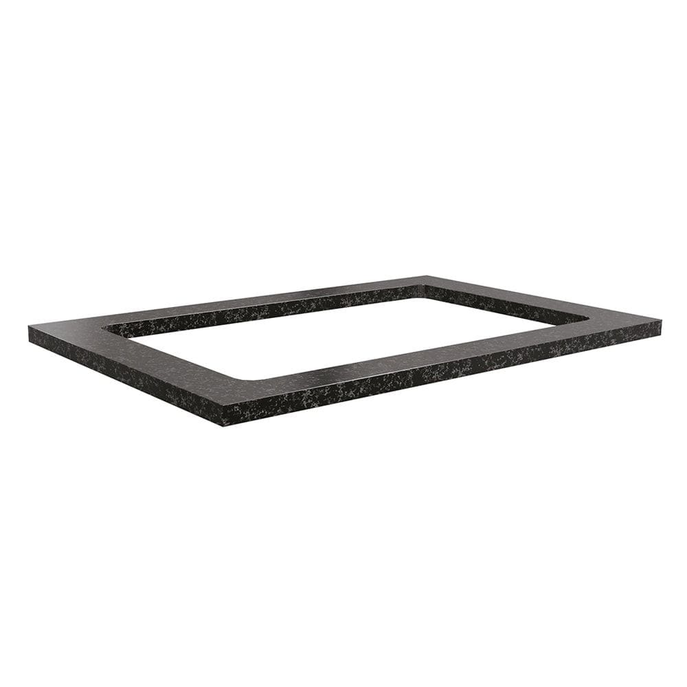 Tampo Para Balcao Cooktop 80 cm MDP S417 Preto Kappesberg