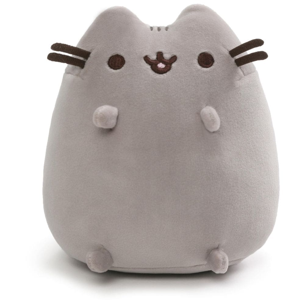 Brinquedo de pelúcia GUND Pusheen The Cat Squisheen Sitting Pose de 15 cm