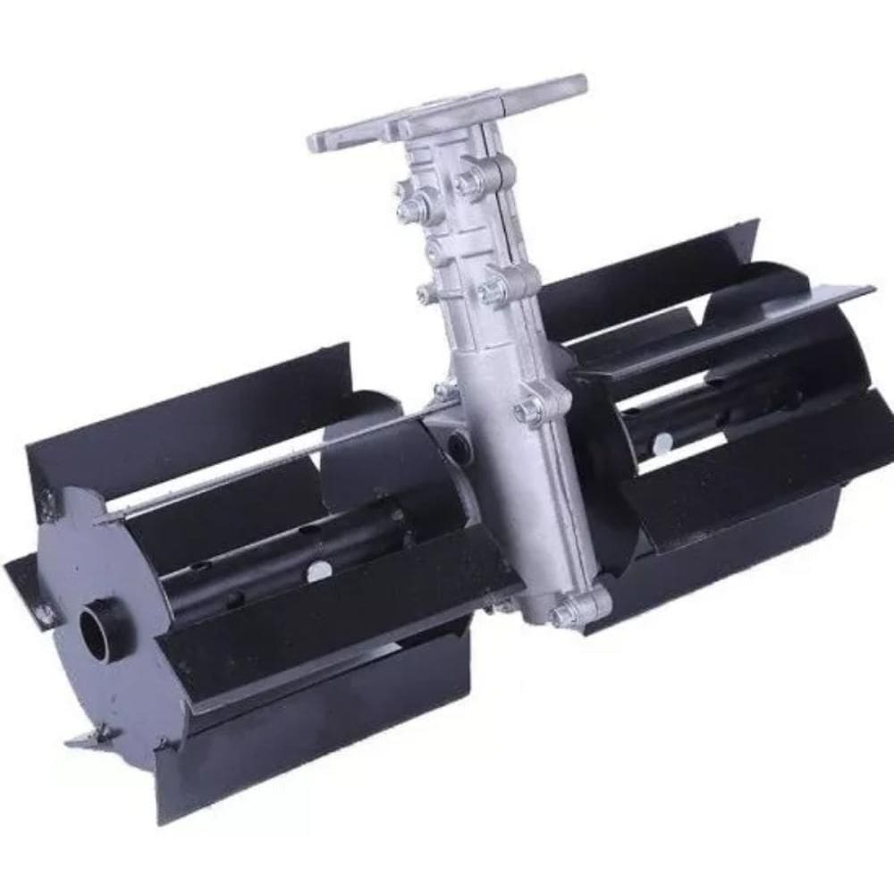 Enxada Rotativa Para Roçadeira Tubo 28mm Com Eixo 9 Estrias