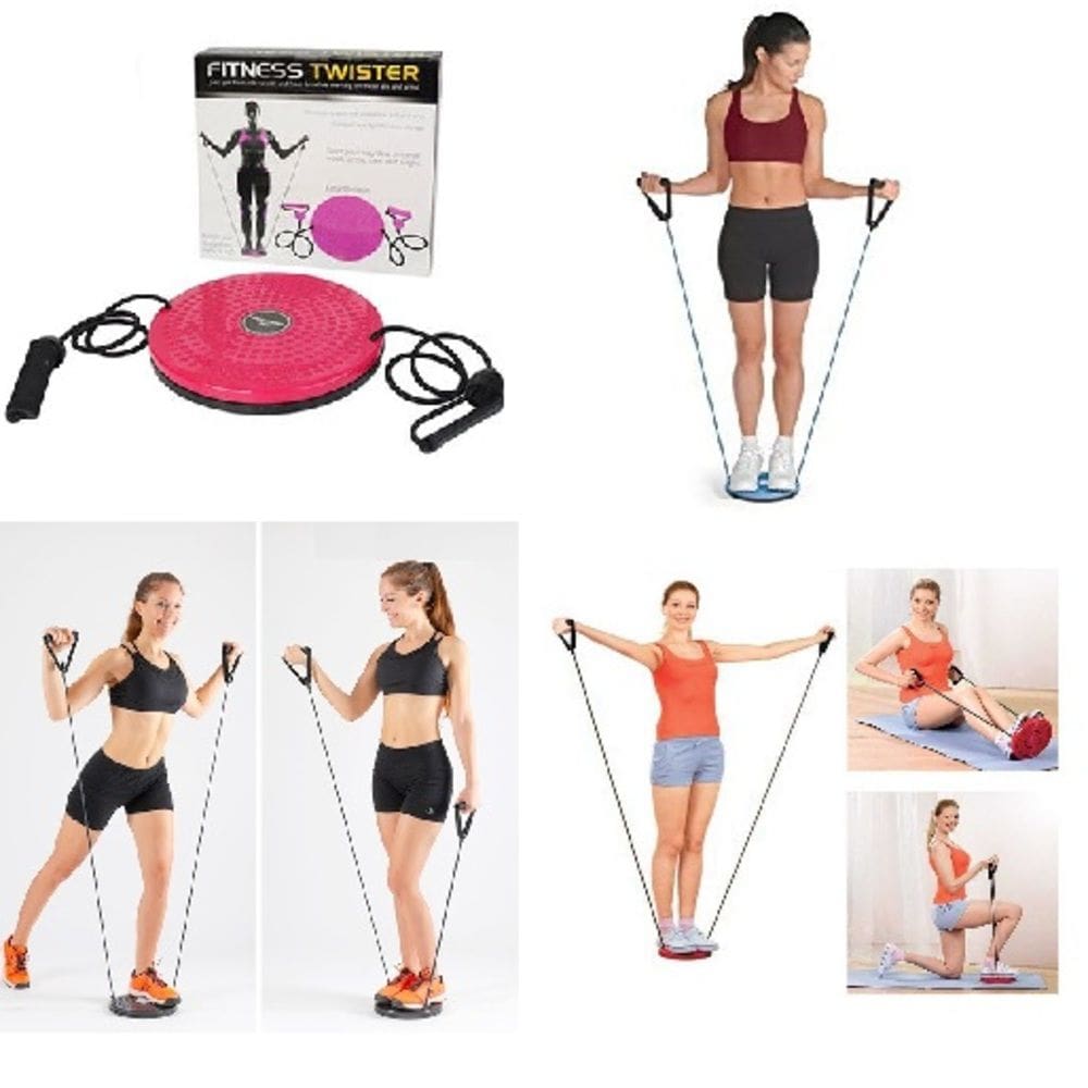 Disco de Exercício com Elástico para Equilíbrio - Pilates