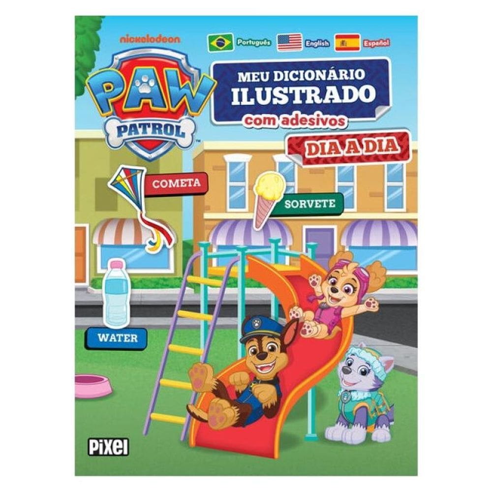 Meu Primeiro Dicionário De Adesivos: Dia A Dia/ Patrulha Canina