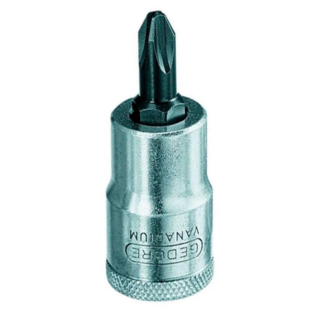 Chave Soquete Phillips Encaixe 1/2 Gedore 016610 Ph2