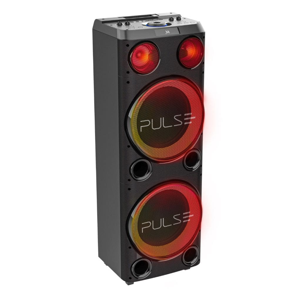 Caixa Amplificada de 12 Pol. 2200W Bluetooth, Auxiliar, SD, USB, FM e LED Pulse