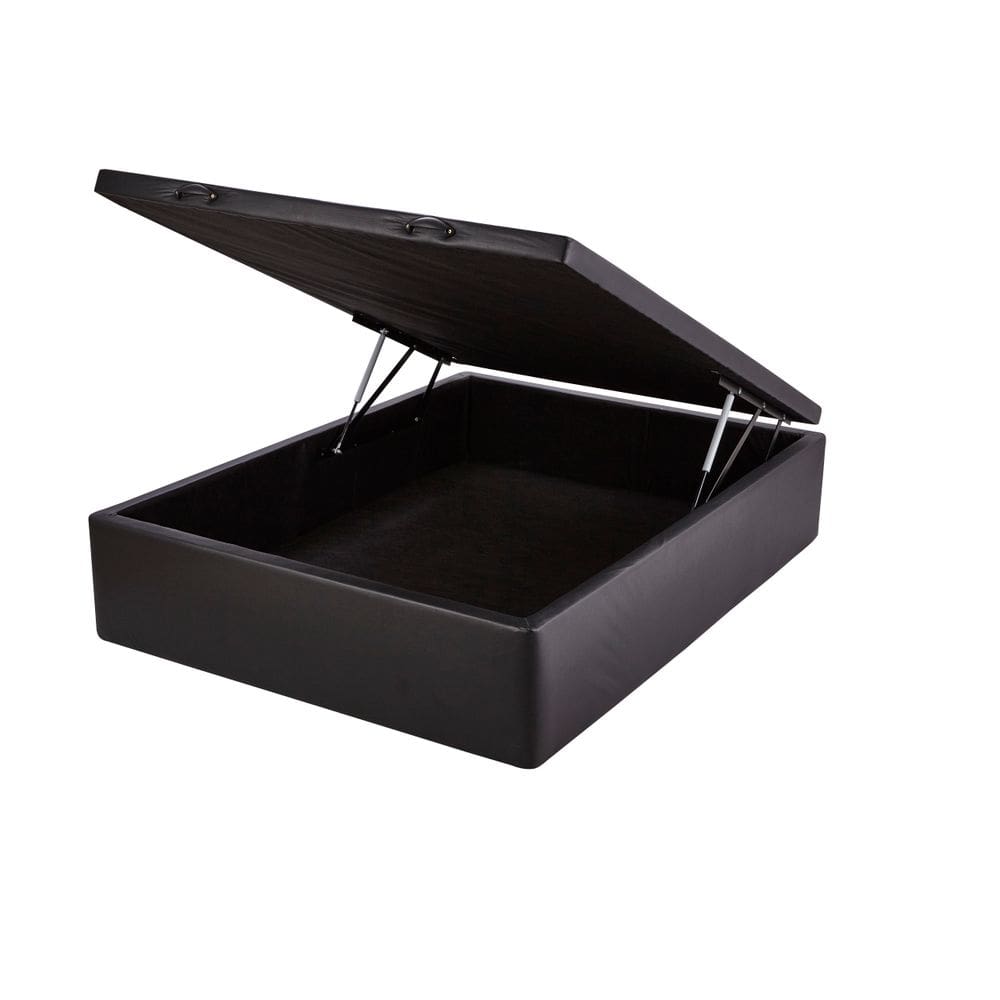 Baú Casal Suede Marrom 138x188 Blindado