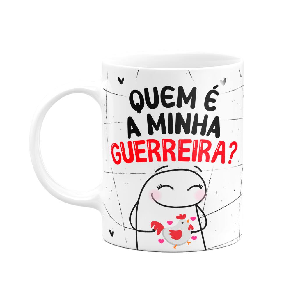 Caneca Flork Amigas - Quem é a minha gerreira?