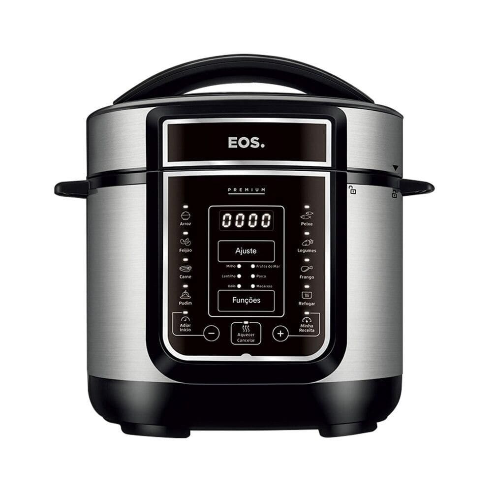 Panela de Pressão Elétrica 3 Litros EOS Multicooker Digital Inox EPP30DI 110V