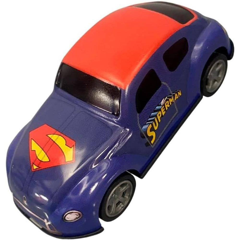 Mini Veiculo Pull Back Liga Da Justiça Superman - Candide