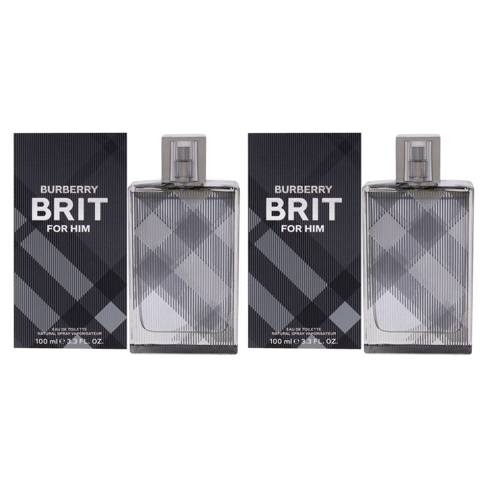 Perfume Brit Masculino EDT 100ml Spray, pacote com 2