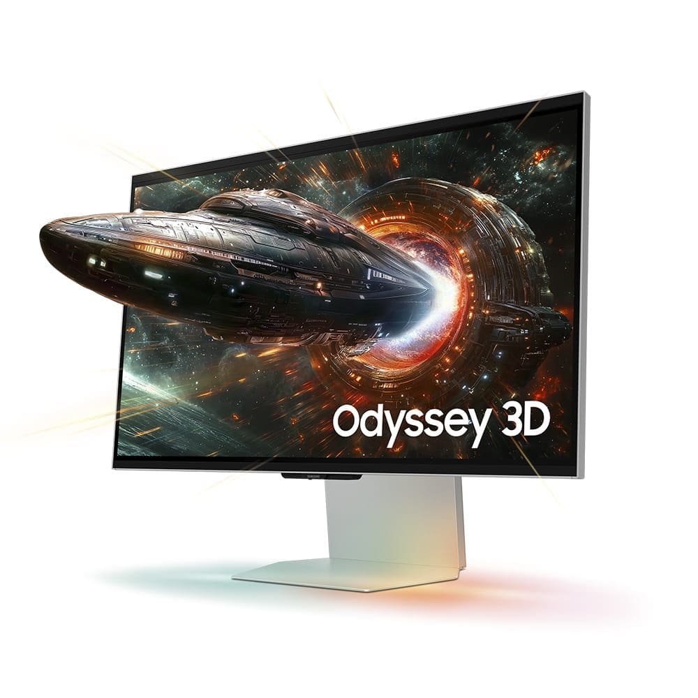 Monitor Odyssey 3D, sem óculos, 27\", 4k, 165Hz, 1ms, HDMI, DP, USB