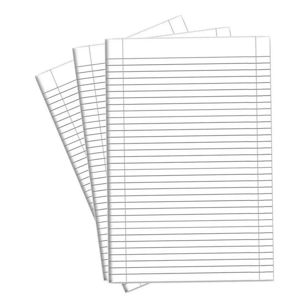 Folha de Papel Almaço com Pauta c/10 folhas - Credeal