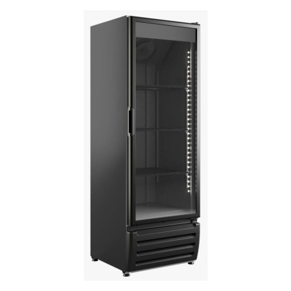 Freezer Vertical Dupla Ação Braslar 500 Litros Porta de Vidro Preto Vega FV500P2 220v