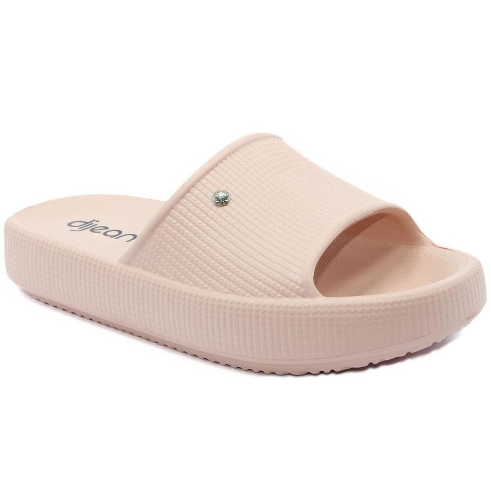 Rasteira Slide Dijean Detalhe Feminina - Nude