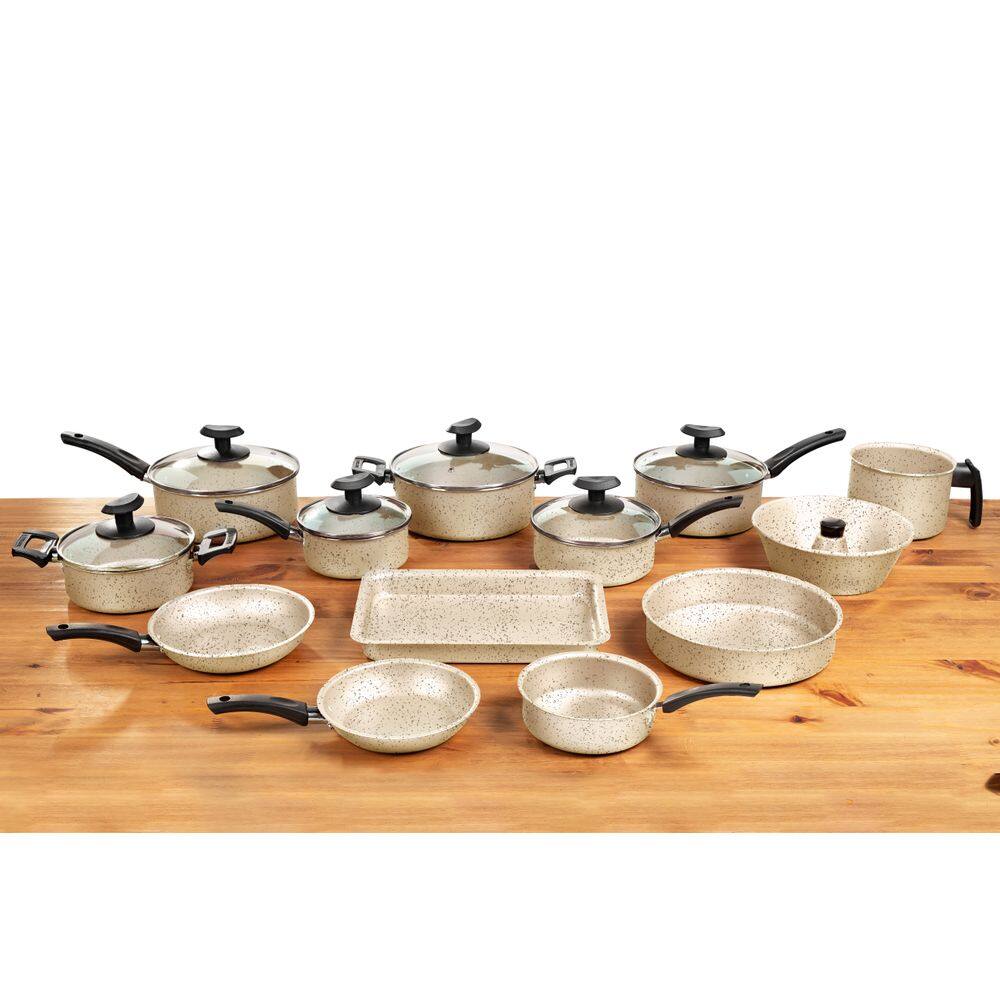 Jogo Conjunto Panelas 13 Peças Teflon Antiaderente