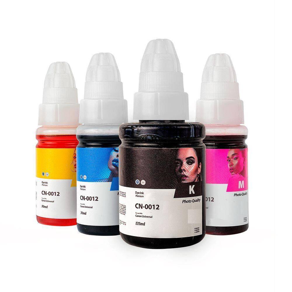 Kit 4 Refis De Tinta Para Canon Gi-10 Gi10 G6010 G7010g5010