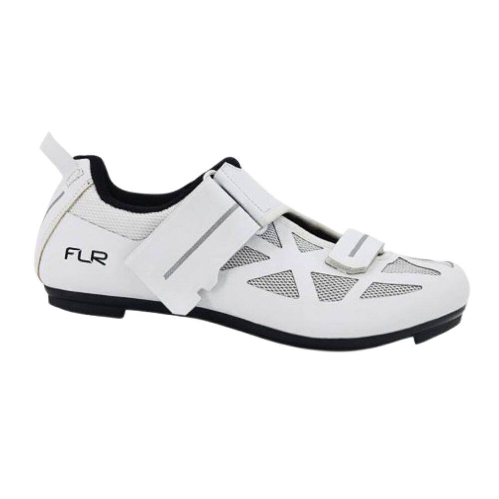 Sapatilha Ciclismo Triathlon FLR FT-1 Branco