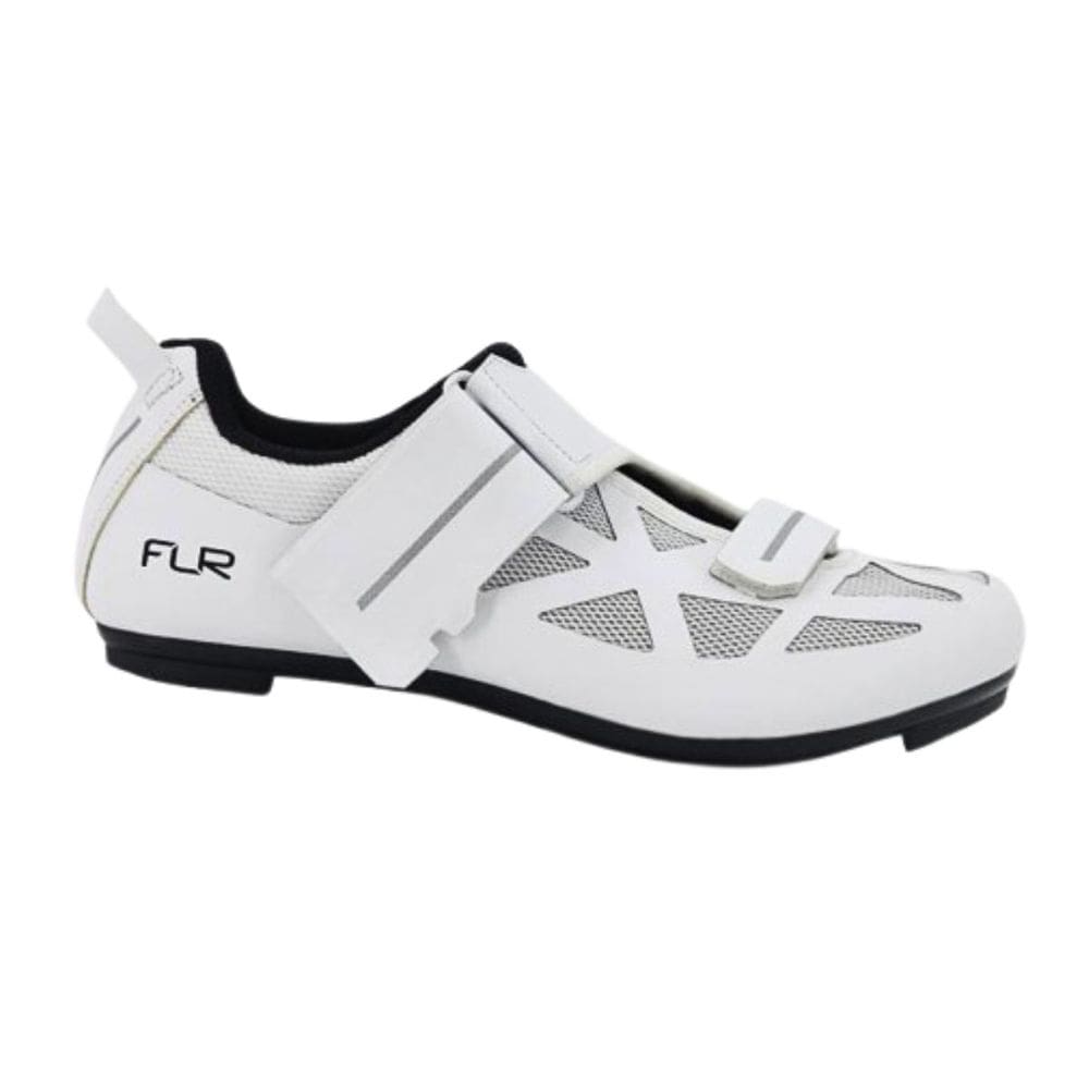Sapatilha Ciclismo Triathlon FLR FT-1 Branco