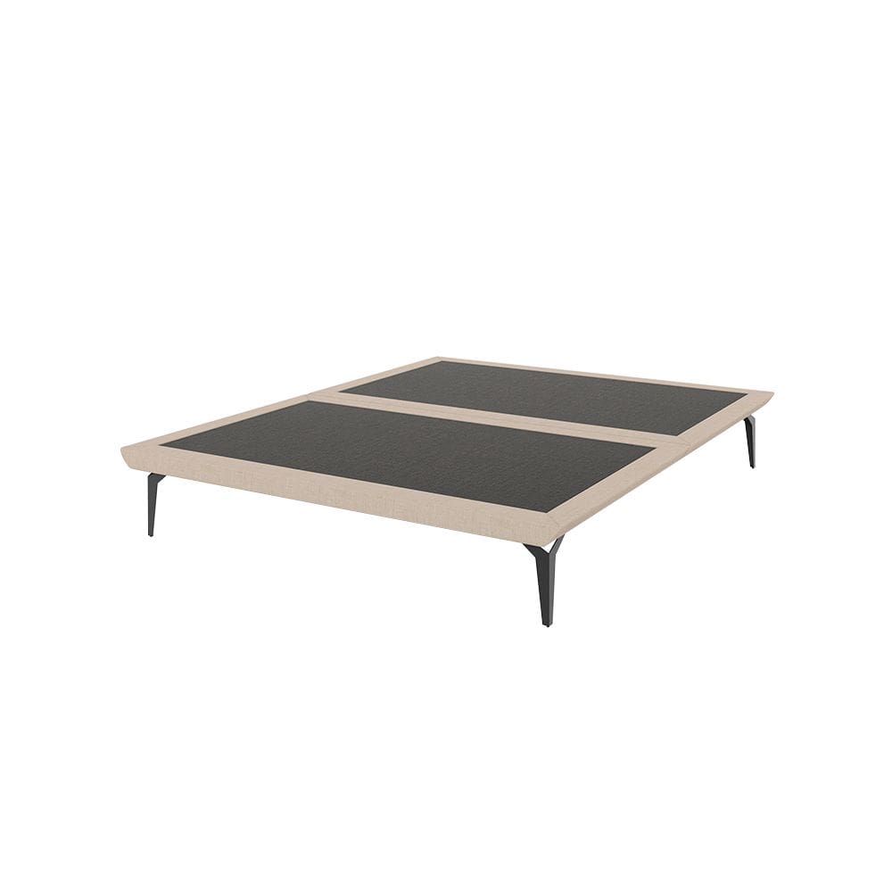 Cama Japonesa Toquio King Linho Bege