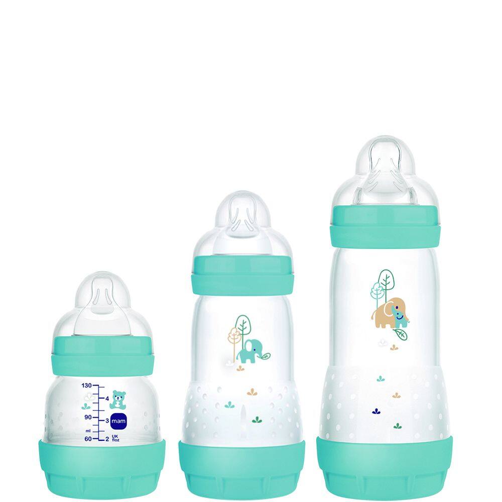 Kit Mamadeira Mam Easy Start Trio Azul