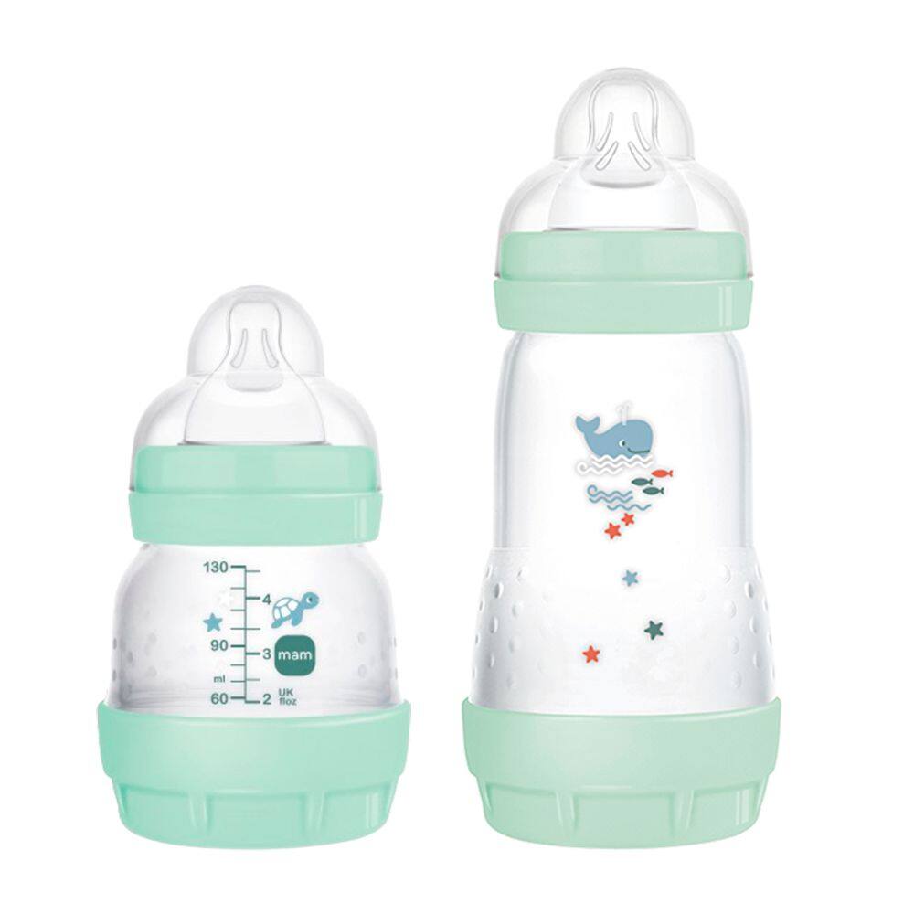 Kit Mamadeira Mam Easy Start Duo Arctic Blue