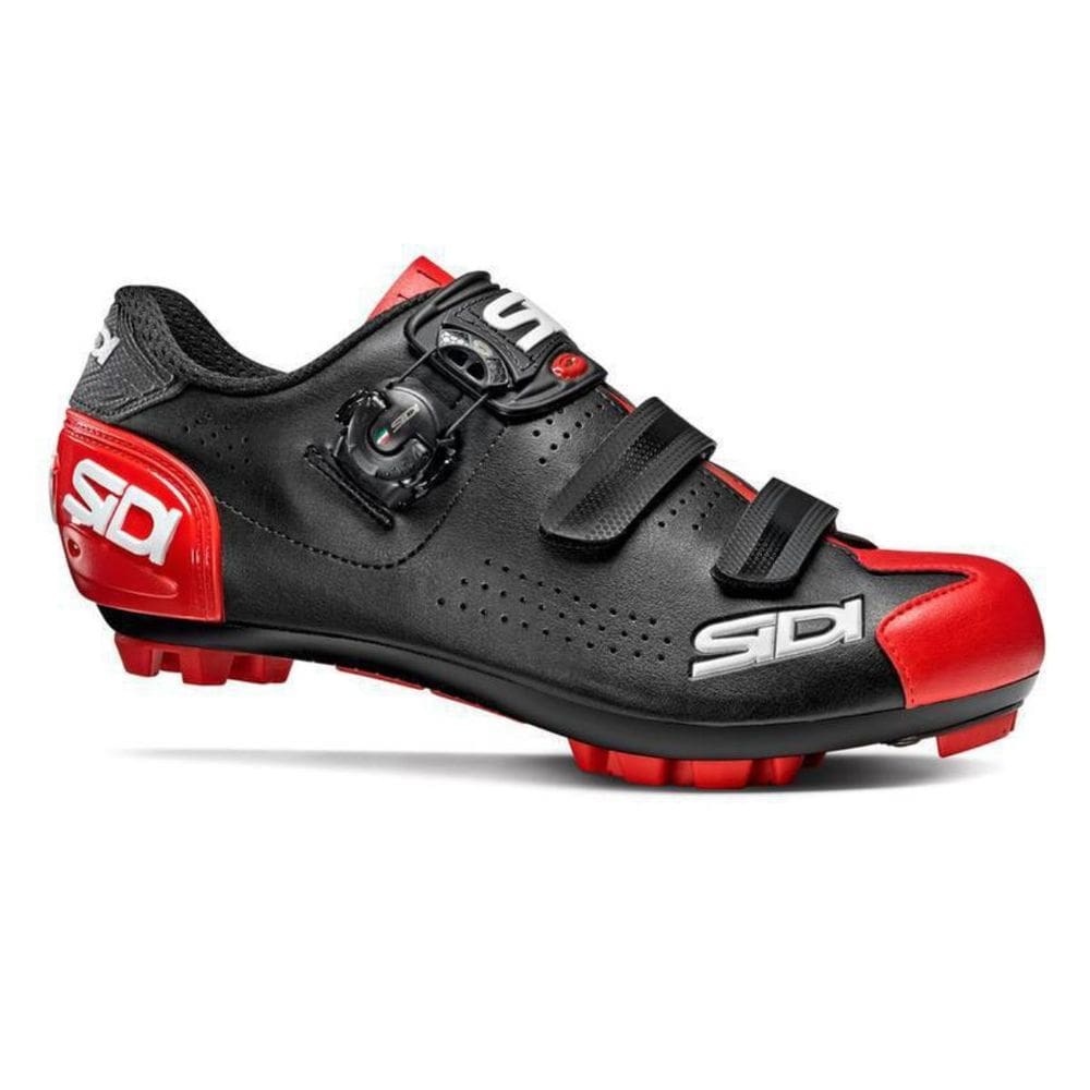 Sapatilha Ciclismo MTB Sidi Trace2 Preta e Vermelho