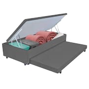 Bicama Box Baú com Cama Auxiliar Solteiro 88x188x44