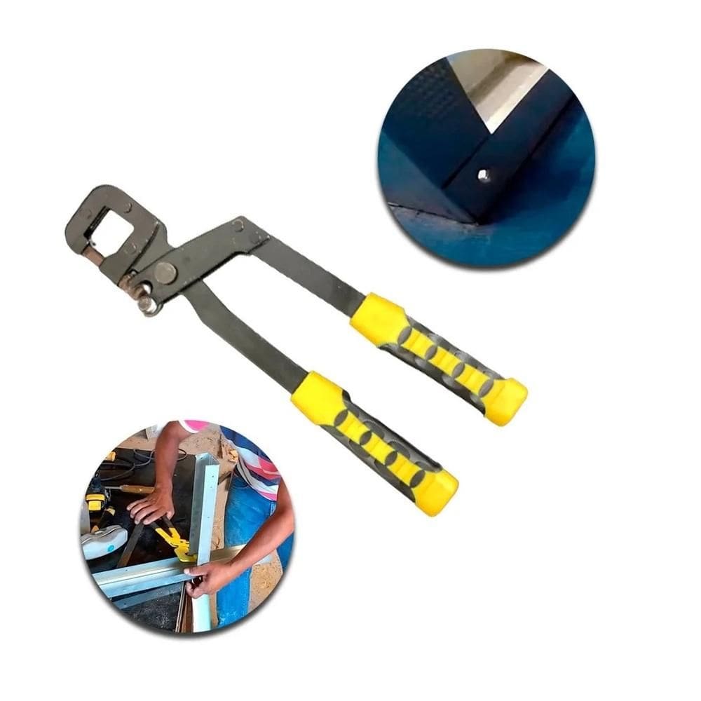Alicate Para Drywall Profissional 12 Polegadas Puncionador 300Mm Prendedor De Perfil Metalico Ferramenta Reforcada Obra