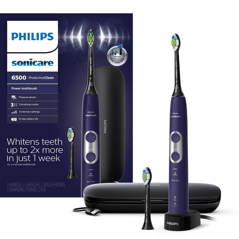 Escova de dentes elétrica PHILIPS Sonicare Protective Clean 6500