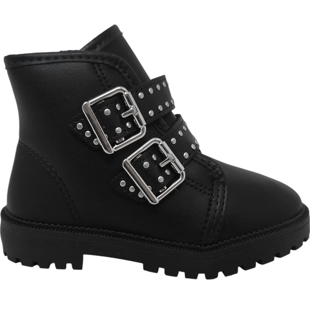 Bota Coturno Infantil Menina Casual Dia a Dia Passeio Escola Bico Redondo Molekinha 2126.530