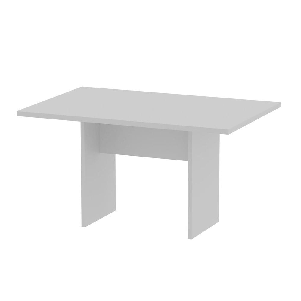 Mesa de Reunião para Escritório 74,5cm X 136cm Branco