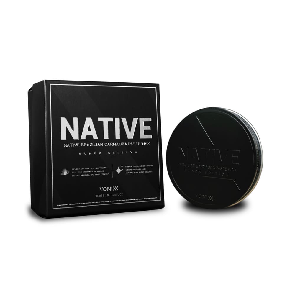 Cera de Carnaúba Native Black Wax 100ml Vonixx