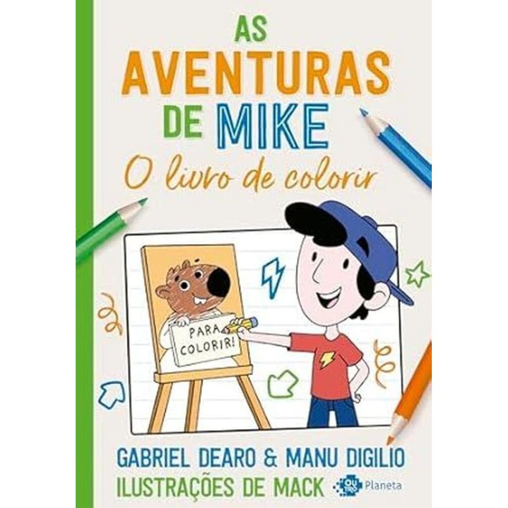 Aventuras De Mike, As - O Livro De Colorir - Outro