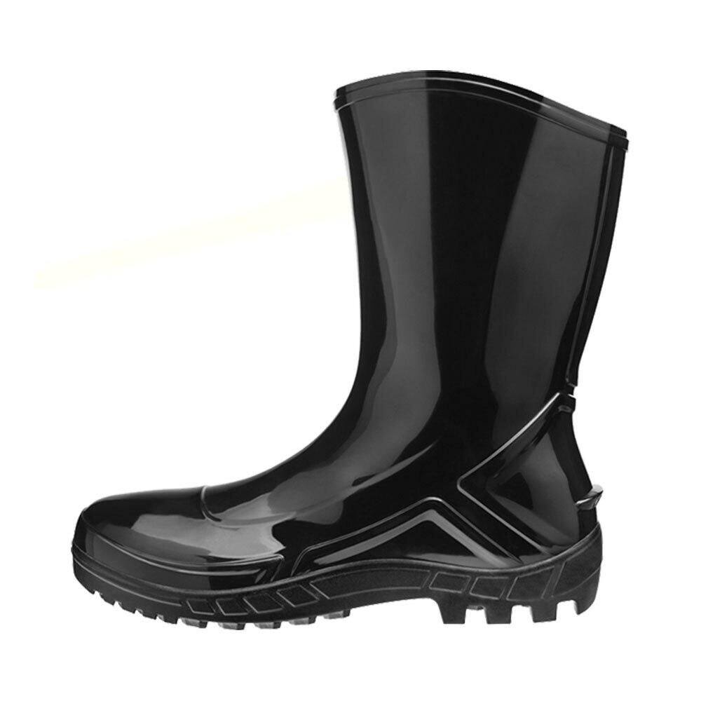 Bota de PVC Marluvas Vulcanex Cano Médio Forrada n°38 Preta