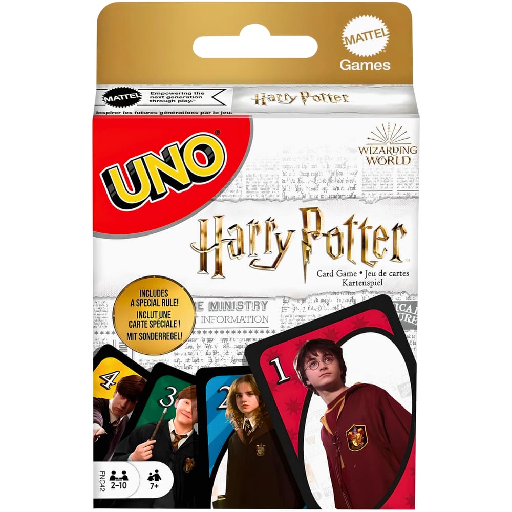 Jogo de Tabuleiro de Cartas Uno Harry Potter FNC42 Mattel