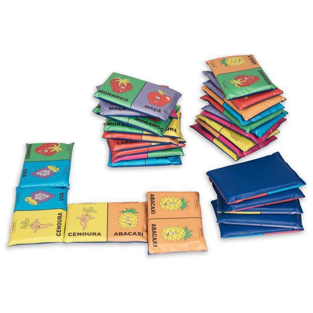 Dominó Estimula Concentração - Temas Variados - 28 Peças