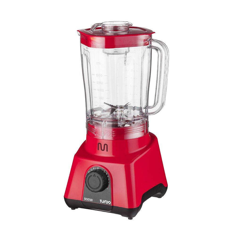 Liquidificador Turbo Vermelho 900w-127v Multi - LQ903