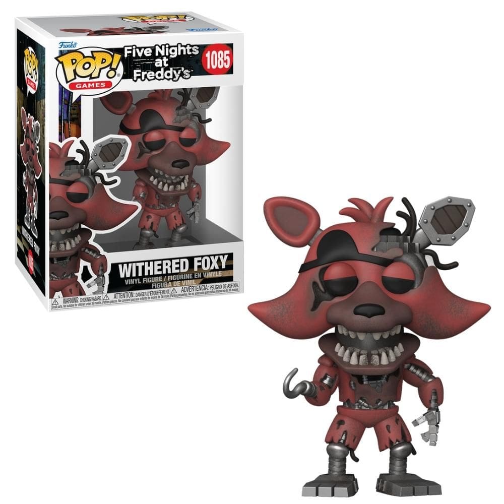 Boneco Funko Pop! Five Nights at Freddy`s - Withered Foxy