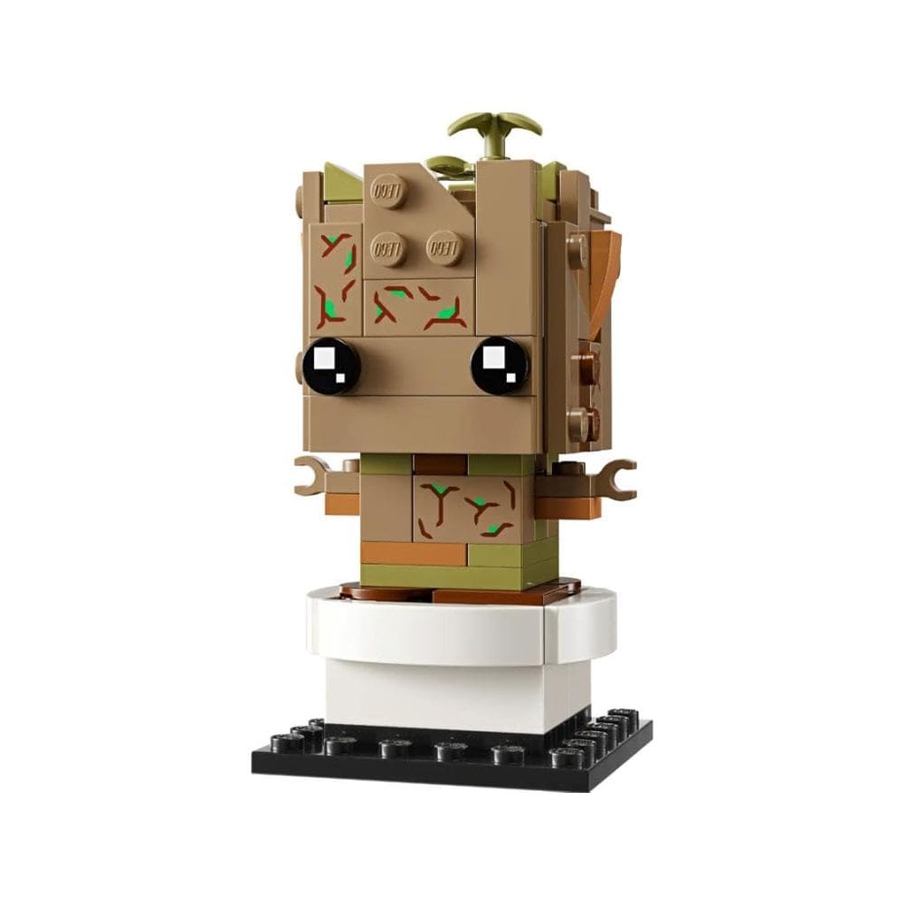 Brinquedo Lego BrickHeadz Potted Groot 40671 com 113 peças