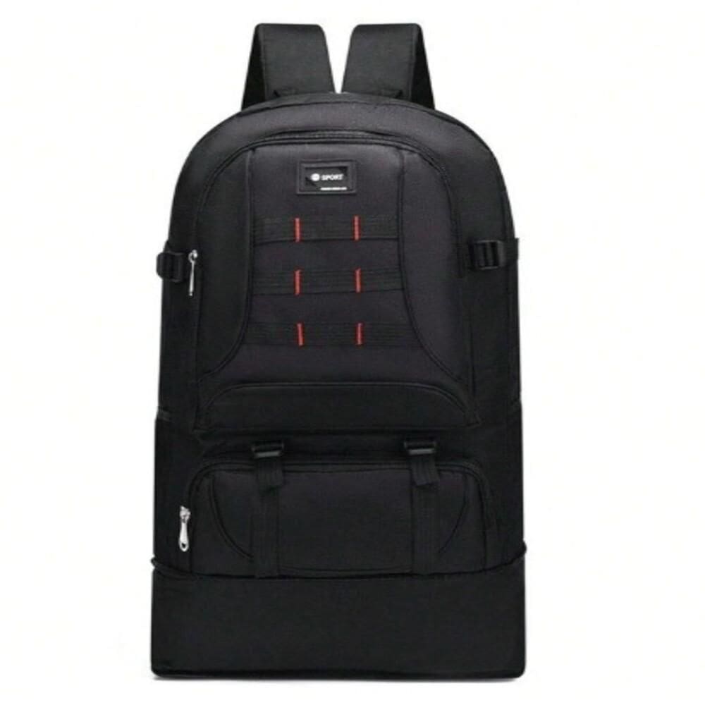 Mochila Impermeável 60L Multiuso Aventura Preta