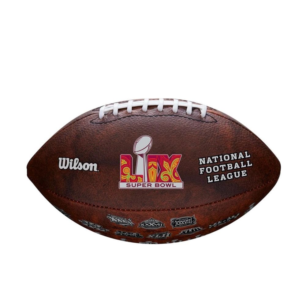 Bola Fut Americano Wilson NFL Super Bowl Lix WF4020601XBOF